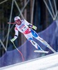 Didier Defago (SUI) // Didier Defago of Switzerland in action during the men Super-G of FIS Ski World Championships 2015 at the Birds of Prey Course in Beaver Creek, United States on 2015/02/05.
