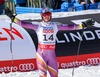 Aksel Lund Svindal of Norway reacts after his run of the men Super-G of FIS Ski World Championships 2015 at the Birds of Prey Course in Beaver Creek, United States on 2015/02/05.
