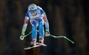 Ilka Stuhec of Slovenia in action during the ladies Downhill of FIS Ski World Championships 2015 at the Raptor Course in Beaver Creek, United States on 2015/02/06.
