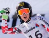 Second placed Anna Fenninger of Austria reacts after her run of the ladies Downhill of FIS Ski World Championships 2015 at the Raptor Course in Beaver Creek, United States on 2015/02/06.
