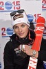 Bronze Medaillen Gewinnerin Lara Gut (SUI) // Bronze Medalist Lara Gut of Switzerland poses with her Medal after the ladies Downhill of FIS Ski World Championships 2015 at the Raptor Course in Beaver Creek, United States on 2015/02/06.
