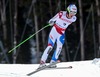 Carlo Janka of Switzerland in action during the mens Downhill of FIS Ski World Championships 2015 at the Birds of Prey Course in Beaver Creek, United States on 2015/02/07.

