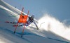 Carlo Janka of Switzerland in action during the men Downhill for the Combined of FIS Ski World Championships 2015 at the Birds of Prey Course in Beaver Creek, United States on 2015/02/08.
