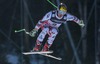 Marcel Hirscher of Austria in action during the men Downhill for the Combined of FIS Ski World Championships 2015 at the Birds of Prey Course in Beaver Creek, United States on 2015/02/08.
