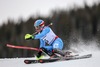 Stefano Gross of Italy in action during the 1st run of men Slalom of FIS Ski World Championships 2015 at the Birds of Prey Course in Beaver Creek, United States on 2015/02/15.
