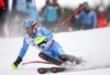 Stefano Gross of Italy in action during the 1st run of men Slalom of FIS Ski World Championships 2015 at the Birds of Prey Course in Beaver Creek, United States on 2015/02/15.
