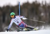 Alexander Khoroshilov of Russia in action during the 1st run of men Slalom of FIS Ski World Championships 2015 at the Birds of Prey Course in Beaver Creek, United States on 2015/02/15.
