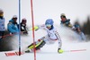 Markus Larsson of Sweden in action during the 1st run of men Slalom of FIS Ski World Championships 2015 at the Birds of Prey Course in Beaver Creek, United States on 2015/02/15.
