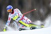 Jean-Baptiste Grange of France in action during the 1st run of men Slalom of FIS Ski World Championships 2015 at the Birds of Prey Course in Beaver Creek, United States on 2015/02/15.
