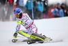 Jean-Baptiste Grange of France in action during the 1st run of men Slalom of FIS Ski World Championships 2015 at the Birds of Prey Course in Beaver Creek, United States on 2015/02/15.
