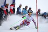 Sebastian Foss-Solevaag of Norway in action during the 1st run of men Slalom of FIS Ski World Championships 2015 at the Birds of Prey Course in Beaver Creek, United States on 2015/02/15.
