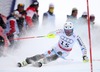 Andre Myhrer of Sweden in action during the 1st run of men Slalom of FIS Ski World Championships 2015 at the Birds of Prey Course in Beaver Creek, United States on 2015/02/15.
