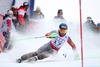 Ted Ligety of the USA in action during the 1st run of men Slalom of FIS Ski World Championships 2015 at the Birds of Prey Course in Beaver Creek, United States on 2015/02/15.
