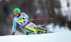 Linus Strasser of Germany in action during the 1st run of men Slalom of FIS Ski World Championships 2015 at the Birds of Prey Course in Beaver Creek, United States on 2015/02/15.
