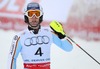 Fritz Dopfer of Germany reacts after his 2nd run of men Slalom of FIS Ski World Championships 2015 at th Birds of Prey in Beaver Creek, United States on 2015/02/15.
