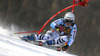 Viktoria Rebensburg of Germany skiing in the first run of the women giant slalom race for 51st Golden Fox trophy of Audi FIS Alpine skiing World cup in Maribor, Slovenia. Women giant slalom race for 51st Golden Fox trophy of Audi FIS Alpine skiing World cup season 2014-2015, was held on Saturday, 21st of February 2015 in Maribor, Slovenia.
