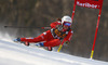 Federica Brignone of Italy skiing in the first run of the women giant slalom race for 51st Golden Fox trophy of Audi FIS Alpine skiing World cup in Maribor, Slovenia. Women giant slalom race for 51st Golden Fox trophy of Audi FIS Alpine skiing World cup season 2014-2015, was held on Saturday, 21st of February 2015 in Maribor, Slovenia.
