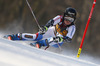 Lara Gut of Switzerland skiing in the first run of the women giant slalom race for 51st Golden Fox trophy of Audi FIS Alpine skiing World cup in Maribor, Slovenia. Women giant slalom race for 51st Golden Fox trophy of Audi FIS Alpine skiing World cup season 2014-2015, was held on Saturday, 21st of February 2015 in Maribor, Slovenia.
