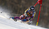 Nina Loeseth of Norway skiing in the first run of the women giant slalom race for 51st Golden Fox trophy of Audi FIS Alpine skiing World cup in Maribor, Slovenia. Women giant slalom race for 51st Golden Fox trophy of Audi FIS Alpine skiing World cup season 2014-2015, was held on Saturday, 21st of February 2015 in Maribor, Slovenia.
