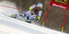 Wendy Holdener of Switzerland skiing in the first run of the women giant slalom race for 51st Golden Fox trophy of Audi FIS Alpine skiing World cup in Maribor, Slovenia. Women giant slalom race for 51st Golden Fox trophy of Audi FIS Alpine skiing World cup season 2014-2015, was held on Saturday, 21st of February 2015 in Maribor, Slovenia.
