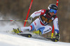 Simone Wild of Switzerland skiing in the first run of the women giant slalom race for 51st Golden Fox trophy of Audi FIS Alpine skiing World cup in Maribor, Slovenia. Women giant slalom race for 51st Golden Fox trophy of Audi FIS Alpine skiing World cup season 2014-2015, was held on Saturday, 21st of February 2015 in Maribor, Slovenia.
