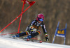 Merle Soppela of Finland skiing in the first run of the women giant slalom race for 51st Golden Fox trophy of Audi FIS Alpine skiing World cup in Maribor, Slovenia. Women giant slalom race for 51st Golden Fox trophy of Audi FIS Alpine skiing World cup season 2014-2015, was held on Saturday, 21st of February 2015 in Maribor, Slovenia.
