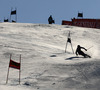 Nina Loeseth of Norway skiing in the second run of the women giant slalom race for 51st Golden Fox trophy of Audi FIS Alpine skiing World cup in Maribor, Slovenia. Women giant slalom race for 51st Golden Fox trophy of Audi FIS Alpine skiing World cup season 2014-2015, was held on Saturday, 21st of February 2015 in Maribor, Slovenia.
