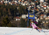 Nina Loeseth of Norway skiing in the second run of the women giant slalom race for 51st Golden Fox trophy of Audi FIS Alpine skiing World cup in Maribor, Slovenia. Women giant slalom race for 51st Golden Fox trophy of Audi FIS Alpine skiing World cup season 2014-2015, was held on Saturday, 21st of February 2015 in Maribor, Slovenia.
