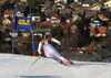Third placed Tina Weirather of Liechtenstein skiing in the second run of the women giant slalom race for 51st Golden Fox trophy of Audi FIS Alpine skiing World cup in Maribor, Slovenia. Women giant slalom race for 51st Golden Fox trophy of Audi FIS Alpine skiing World cup season 2014-2015, was held on Saturday, 21st of February 2015 in Maribor, Slovenia.
