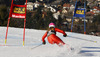 Fourth placed Nadia Fanchini of Italy skiing in the second run of the women giant slalom race for 51st Golden Fox trophy of Audi FIS Alpine skiing World cup in Maribor, Slovenia. Women giant slalom race for 51st Golden Fox trophy of Audi FIS Alpine skiing World cup season 2014-2015, was held on Saturday, 21st of February 2015 in Maribor, Slovenia.
