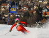 Fourth placed Nadia Fanchini of Italy skiing in the second run of the women giant slalom race for 51st Golden Fox trophy of Audi FIS Alpine skiing World cup in Maribor, Slovenia. Women giant slalom race for 51st Golden Fox trophy of Audi FIS Alpine skiing World cup season 2014-2015, was held on Saturday, 21st of February 2015 in Maribor, Slovenia.
