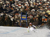 Fifth placed Mikaela Shiffrin of USA skiing in the second run of the women giant slalom race for 51st Golden Fox trophy of Audi FIS Alpine skiing World cup in Maribor, Slovenia. Women giant slalom race for 51st Golden Fox trophy of Audi FIS Alpine skiing World cup season 2014-2015, was held on Saturday, 21st of February 2015 in Maribor, Slovenia.
