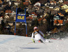 Fifth placed Mikaela Shiffrin of USA skiing in the second run of the women giant slalom race for 51st Golden Fox trophy of Audi FIS Alpine skiing World cup in Maribor, Slovenia. Women giant slalom race for 51st Golden Fox trophy of Audi FIS Alpine skiing World cup season 2014-2015, was held on Saturday, 21st of February 2015 in Maribor, Slovenia.
