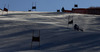 Second placed Viktoria Rebensburg of Germany skiing in the second run of the women giant slalom race for 51st Golden Fox trophy of Audi FIS Alpine skiing World cup in Maribor, Slovenia. Women giant slalom race for 51st Golden Fox trophy of Audi FIS Alpine skiing World cup season 2014-2015, was held on Saturday, 21st of February 2015 in Maribor, Slovenia.
