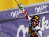 Winner Anna Fenninger of Austria reacts in the finish of the second run of the women giant slalom race for 51st Golden Fox trophy of Audi FIS Alpine skiing World cup in Maribor, Slovenia. Women giant slalom race for 51st Golden Fox trophy of Audi FIS Alpine skiing World cup season 2014-2015, was held on Saturday, 21st of February 2015 in Maribor, Slovenia.
