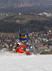 Federica Brignone of Italy skiing in the first run of the women giant slalom race for 51st Golden Fox trophy of Audi FIS Alpine skiing World cup in Maribor, Slovenia. Women giant slalom race for 51st Golden Fox trophy of Audi FIS Alpine skiing World cup season 2014-2015, was held on Saturday, 21st of February 2015 in Maribor, Slovenia.
