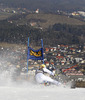 Frida Hansdotter of Sweden skiing in the first run of the women giant slalom race for 51st Golden Fox trophy of Audi FIS Alpine skiing World cup in Maribor, Slovenia. Women giant slalom race for 51st Golden Fox trophy of Audi FIS Alpine skiing World cup season 2014-2015, was held on Saturday, 21st of February 2015 in Maribor, Slovenia.
