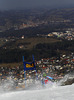 Coralie Frasse Sombet of France skiing in the first run of the women giant slalom race for 51st Golden Fox trophy of Audi FIS Alpine skiing World cup in Maribor, Slovenia. Women giant slalom race for 51st Golden Fox trophy of Audi FIS Alpine skiing World cup season 2014-2015, was held on Saturday, 21st of February 2015 in Maribor, Slovenia.
