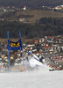 Nathalie Eklund of Sweden skiing in the first run of the women giant slalom race for 51st Golden Fox trophy of Audi FIS Alpine skiing World cup in Maribor, Slovenia. Women giant slalom race for 51st Golden Fox trophy of Audi FIS Alpine skiing World cup season 2014-2015, was held on Saturday, 21st of February 2015 in Maribor, Slovenia.
