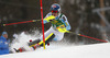 Mikaela Shiffrin of USA skiing in the first run of the women slalom race for 51st Golden Fox trophy of Audi FIS Alpine skiing World cup in Maribor, Slovenia. Women slalom race for 51st Golden Fox trophy of Audi FIS Alpine skiing World cup season 2014-2015, was held on Sunday, 22nd of February 2015 in Maribor, Slovenia.
