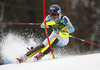 Mikaela Shiffrin of USA skiing in the first run of the women slalom race for 51st Golden Fox trophy of Audi FIS Alpine skiing World cup in Maribor, Slovenia. Women slalom race for 51st Golden Fox trophy of Audi FIS Alpine skiing World cup season 2014-2015, was held on Sunday, 22nd of February 2015 in Maribor, Slovenia.
