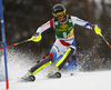 Wendy Holdener of Switzerland skiing in the first run of the women slalom race for 51st Golden Fox trophy of Audi FIS Alpine skiing World cup in Maribor, Slovenia. Women slalom race for 51st Golden Fox trophy of Audi FIS Alpine skiing World cup season 2014-2015, was held on Sunday, 22nd of February 2015 in Maribor, Slovenia.
