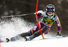 Nina Loeseth of Norway skiing in the first run of the women slalom race for 51st Golden Fox trophy of Audi FIS Alpine skiing World cup in Maribor, Slovenia. Women slalom race for 51st Golden Fox trophy of Audi FIS Alpine skiing World cup season 2014-2015, was held on Sunday, 22nd of February 2015 in Maribor, Slovenia.
