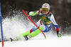 Denise Feierabend of Switzerland skiing in the first run of the women slalom race for 51st Golden Fox trophy of Audi FIS Alpine skiing World cup in Maribor, Slovenia. Women slalom race for 51st Golden Fox trophy of Audi FIS Alpine skiing World cup season 2014-2015, was held on Sunday, 22nd of February 2015 in Maribor, Slovenia.
