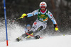 Marlene Schmotz of Germany skiing in the first run of the women slalom race for 51st Golden Fox trophy of Audi FIS Alpine skiing World cup in Maribor, Slovenia. Women slalom race for 51st Golden Fox trophy of Audi FIS Alpine skiing World cup season 2014-2015, was held on Sunday, 22nd of February 2015 in Maribor, Slovenia.
