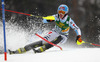 Maren Wiesler of Germany skiing in the first run of the women slalom race for 51st Golden Fox trophy of Audi FIS Alpine skiing World cup in Maribor, Slovenia. Women slalom race for 51st Golden Fox trophy of Audi FIS Alpine skiing World cup season 2014-2015, was held on Sunday, 22nd of February 2015 in Maribor, Slovenia.
