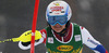 Charlotte Chable of Switzerland skiing in the first run of the women slalom race for 51st Golden Fox trophy of Audi FIS Alpine skiing World cup in Maribor, Slovenia. Women slalom race for 51st Golden Fox trophy of Audi FIS Alpine skiing World cup season 2014-2015, was held on Sunday, 22nd of February 2015 in Maribor, Slovenia.
