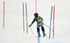 Merle Soppela of Finland skiing in the first run of the women slalom race for 51st Golden Fox trophy of Audi FIS Alpine skiing World cup in Maribor, Slovenia. Women slalom race for 51st Golden Fox trophy of Audi FIS Alpine skiing World cup season 2014-2015, was held on Sunday, 22nd of February 2015 in Maribor, Slovenia.
