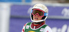 Michelle Gisin of Switzerland reacts in finish of the second run of the women slalom race for 51st Golden Fox trophy of Audi FIS Alpine skiing World cup in Maribor, Slovenia. Women slalom race for 51st Golden Fox trophy of Audi FIS Alpine skiing World cup season 2014-2015, was held on Sunday, 22nd of February 2015 in Maribor, Slovenia.
