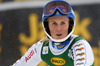 Emelie Wikstroem of Sweden reacts in finish of the second run of the women slalom race for 51st Golden Fox trophy of Audi FIS Alpine skiing World cup in Maribor, Slovenia. Women slalom race for 51st Golden Fox trophy of Audi FIS Alpine skiing World cup season 2014-2015, was held on Sunday, 22nd of February 2015 in Maribor, Slovenia.
